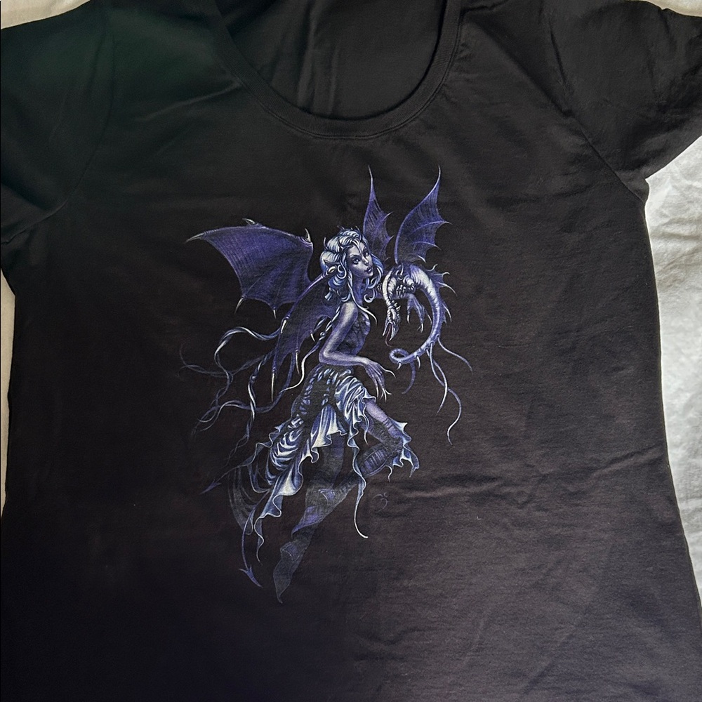 Trick Fairies blue/ purple fairy shirt